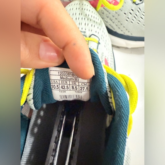 Brooks Women's Athletic Shoes - Gray, Pink, and Yellow - Picture 7 of 7